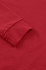 Green St Patricks LUCKY Chenille Embroidered Graphic Sweatshirt