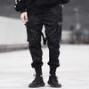 2024 Hip Hop Cargo Pants Pockets Men Streetwear Harajuku Joggers Pants Hiphop Swag Ribbion Harem Pants Fashion Casual Trousers