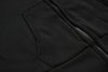 Fashion Trend Women's Punk Black Hoodie Moon Print Long-sleeved Sweater
