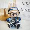 17cm Labubu I II Idol Dolls Cute Mini Plush Doll'S Clothes Korea Kpop Exo Idol Dolls DIY Accessories Gifts FEAR Hoodie Set