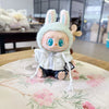 17cm Labubu I II Idol Dolls Cute Mini Plush Doll'S Clothes Korea Kpop Exo Idol Dolls DIY Accessories Gifts FEAR Hoodie Set