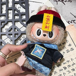 New Labubu Clothes 17cm Pendant Labubu Doll Clothes Cute And Auspicious Zombie Taoist Costume Chinese Style Cute Set