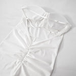 CUTENOVA 2024 Autumn And Winter New Women'S Solid Color Strapless Slim Sexy Big Backless Sleeveless Pencil Jumpsuit Elegant Lady