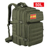 45L/25L Tactical Backpack Men's Travel Large Capacity Rucksacks Men Waterproof Outdoor Sports Multi-functional Bags