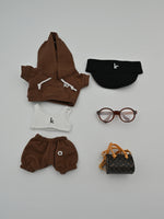 Labubu Haute Couture Doll Outfit 17cm Gen1/Gen2/Gen3 | Handmade Embroidered Sequined Designer Accessories | Labubu Clothes