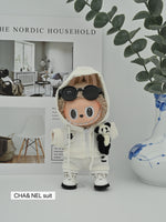 Labubu Haute Couture Doll Outfit 17cm Gen1/Gen2/Gen3 | Handmade Embroidered Sequined Designer Accessories | Labubu Clothes