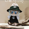 Labubu Clothes Outfit V1 V2 Work Uniform Keychain Set Mini Barista Costume Doll Clothes Collection For Sitting Dolls Display