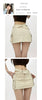 Women's Slim-Leg Skirt Sexy Vibe Retro Low Waist Parka Skirt Slimming A- line Skirt Stylish Bodycon Dress Short Culottes