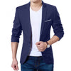 Men Formal Business Suit Coat One Button Black Blue Red Men Slim Fit Fashion Suit Jacket Casual Suit Men Clothing