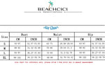 BEACHCICI Solid One-piece Swimsuit Women Deep V-neck Plain Swimsuits Monokinis 2025 New Summer Beach Swimwear Holiday Swimsuits