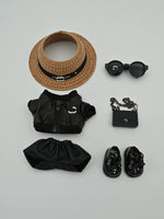 Labubu 17cm Fashion Luxury Clothes Suits Cute Style Dress Brand Clothing Set Luxury Fashion Accessories Labubu Fragrant Skirt