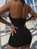 Amazon summer new independent station Tiktok cross-border foreign trade women's halter dress