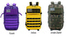 Tactical Backpacks Outdoor 45L Large Capacity Man 3 Days Molle Hking Bags For Outdoor Trekking Camping Backpack