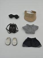 Labubu Haute Couture Doll Outfit 17cm Gen1/Gen2/Gen3 | Handmade Embroidered Sequined Designer Accessories | Labubu Clothes