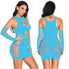 Transparent New Women's Party Night Birthday Split Sleeveless Skinny Dress Summer Elegant Strap Short Mini Pencil Sexy Dress