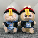 New Labubu Clothes 17cm Pendant Labubu Doll Clothes Cute And Auspicious Zombie Taoist Costume Chinese Style Cute Set