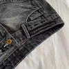 Women Y2K Summer Streetwear Gyaru Vintage Coquette Denim Mini Acubi Cowboy Shorts Button Low Rise Short Pants 2000s Alt Clothes
