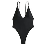 2024 New Sleeveless Bodysuit Rompers Fashionable And Comfortable Fashionable And Sexy Sexy Deep V Swimsuit