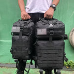 45L Man Tactical Backpacks HkingTraveling Bags Survival Outdoor 3P Assault Pack EDC Molle Pack For Trekking Hunting Bag