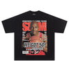 Hip Hop Streetwear Men Tshirts Basketball Star  Print T Shirt 100%Cotton Breathable Tees Unisex Oversized Casual Y2K Clothes