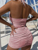 Amazon summer new independent station Tiktok cross-border foreign trade women's halter dress