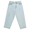 Hip Hop Cartoon Streetwear Polar Big Boy Jeans Embroidery Y2K Pants Retro Blue Baggy Jeans Mens Womens High Waist Wide Trouser
