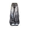 Women Y2k Graffiti Jeans Baggy Aesthetic Vintage Oversize Cowboy Pants Harajuku Streetwear 2000s Emo Trashy Denim Trousers 2024
