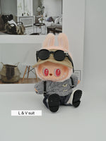 Labubu Haute Couture Doll Outfit 17cm Gen1/Gen2/Gen3 | Handmade Embroidered Sequined Designer Accessories | Labubu Clothes