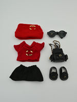 Labubu 17cm Fashion Luxury Clothes Suits Cute Style Dress Brand Clothing Set Luxury Fashion Accessories Labubu Fragrant Skirt