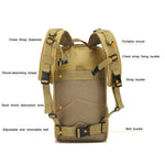 Military Tactical Backpack Army Day Assault Pack Rucksack Molle Bag Bug Out Bag