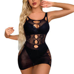 Female Hollow Out Bodysuit Short Sleeve Sexy Nightclub Dress For Women Bodycon Dress Sexy Lingerie For Women Erotic Costumes