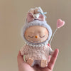 17cm labubu clothes outfit Plush doll clothes Macaron Cute Clothing DIY Kid Gift  Dog Clothes Hair accessories v1 v2 clothes