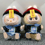 Cute & Auspicious Zombie Replacement Labubu Outfit Little Monster Good Luck Mini Clothes for V1/V2 Labubu Dolls Interesting Gift