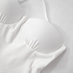 CUTENOVA 2024 Autumn And Winter New Women'S Solid Color Strapless Slim Sexy Big Backless Sleeveless Pencil Jumpsuit Elegant Lady