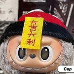 Cute & Auspicious Zombie Replacement Labubu Outfit Little Monster Good Luck Mini Clothes for V1/V2 Labubu Dolls Interesting Gift