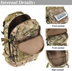 Outdoor camping backpack Waterproof hunting bag Backcountry hunting backpack Large capacity hunting day bag