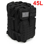 New 30/45L Man Tactical Backpacks HkingTraveling Bags Survival Outdoor 3P Assault Pack EDC Molle Pack For Trekking Hunting Bag