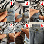 Women Y2K Summer Streetwear Gyaru Vintage Coquette Denim Mini Acubi Cowboy Shorts Button Low Rise Short Pants 2000s Alt Clothes