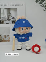 Labubu Haute Couture Doll Outfit 17cm Gen1/Gen2/Gen3 | Handmade Embroidered Sequined Designer Accessories | Labubu Clothes