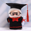 Labubu Doll Clothes Graduation Bachelor's Robe Set 15/17cm Plush Doll'S Clothes Labubu I II Idol Dolls Sitting Party Accessories