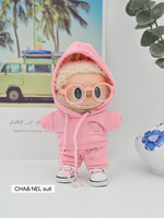 Labubu 17cm Fashion Luxury Clothes Suits Cute Style Dress Brand Clothing Set Luxury Fashion Accessories Labubu Fragrant Skirt