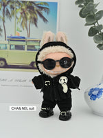 Labubu 17cm Fashion Luxury Clothes Suits Cute Style Dress Brand Clothing Set Luxury Fashion Accessories Labubu Fragrant Skirt