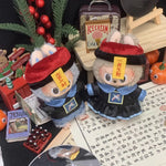 New Labubu Clothes 17cm Pendant Labubu Doll Clothes Cute And Auspicious Zombie Taoist Costume Chinese Style Cute Set