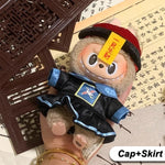 Cute & Auspicious Zombie Replacement Labubu Outfit Little Monster Good Luck Mini Clothes for V1/V2 Labubu Dolls Interesting Gift