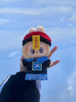 New Labubu Clothes 17cm Pendant Labubu Doll Clothes Cute And Auspicious Zombie Taoist Costume Chinese Style Cute Set