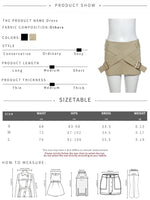 kliou Cross buckle Hip Skirts Women Casual High Waist Skinny Solid All-matched Mini Bottoms Concise Girls Trend Basic Streetwear