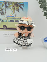 Labubu 17cm Fashion Luxury Clothes Suits Cute Style Dress Brand Clothing Set Luxury Fashion Accessories Labubu Fragrant Skirt