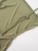 Bolopi Straps Backless Shirring Backless Sexy Mini Dress 2023 Summer Women Fashion New In Y2K Outfits Club Party Streetwear