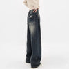 Harajuku Y2K Loose Jeans Women's Streetwear Retro Fashion High Waisted Pants High Street Loose Wide Leg Denim Pants Women