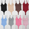 Smoothing Shapewear Bodysuit for Women Faja Full Body Shaper Thong Soft Body Shaping Sculpting Breast Slimming Underwear